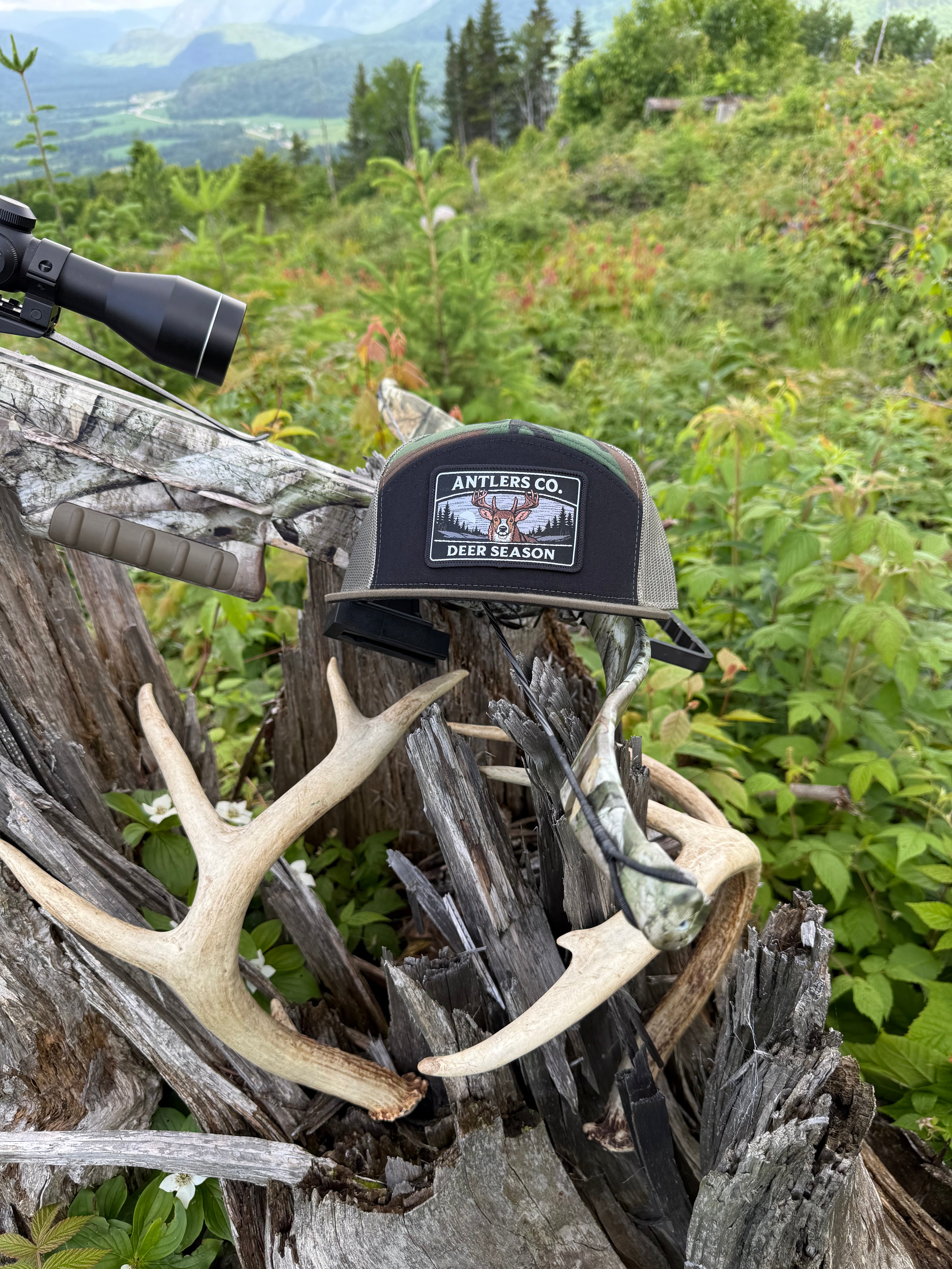 Deer Season – Richardson 168 Black/Camo/Loden