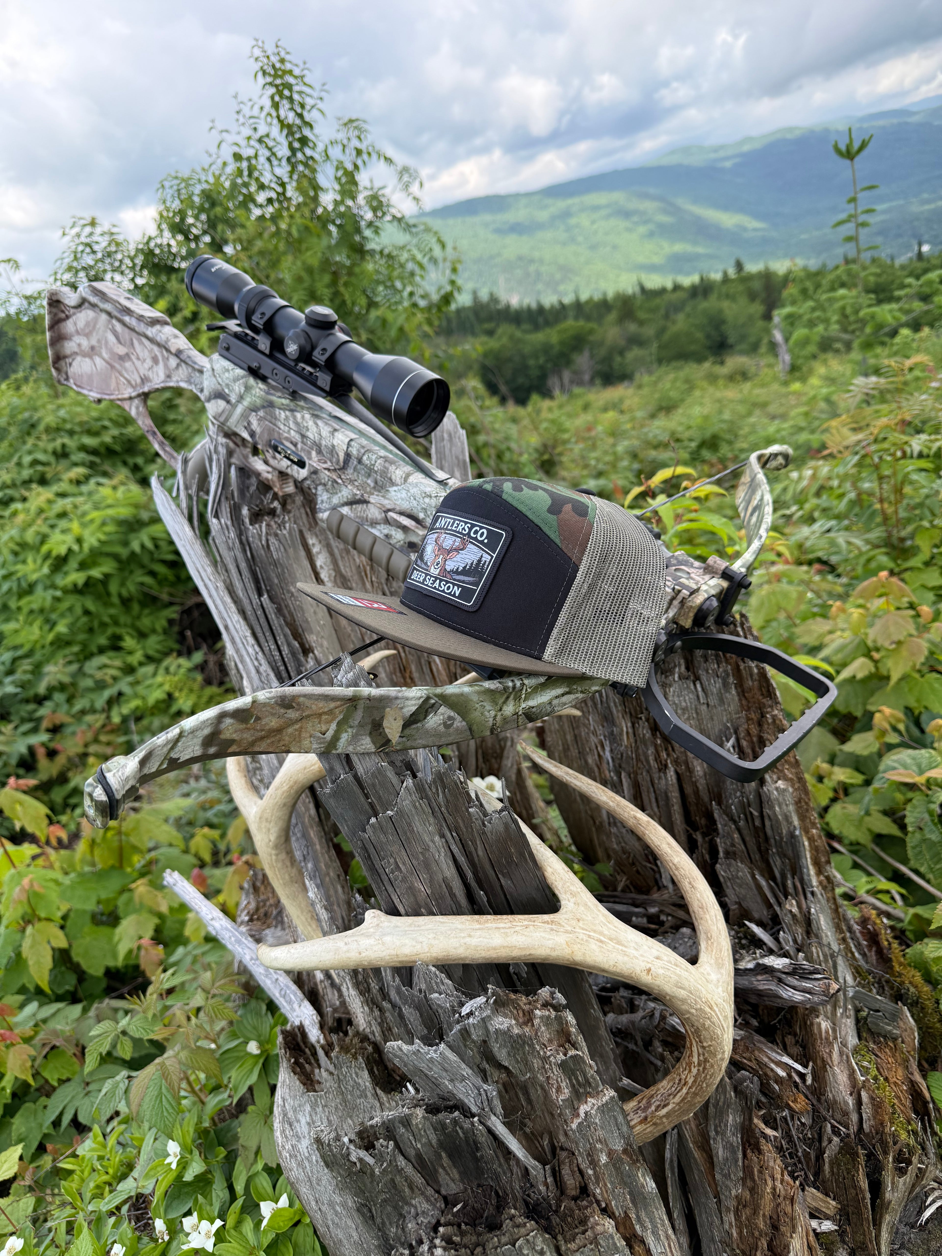 Deer Season – Richardson 168 Black/Camo/Loden
