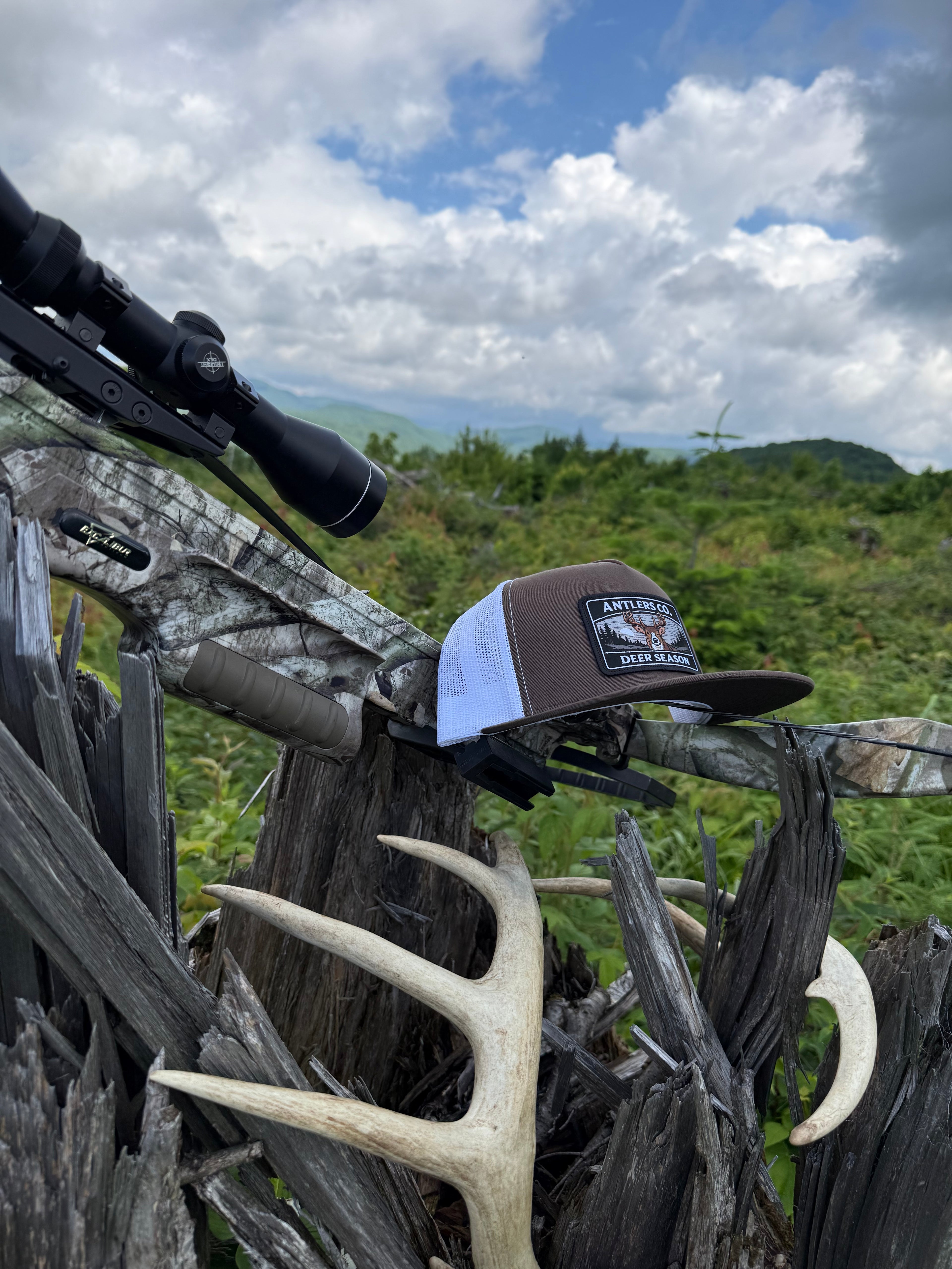 Deer Season – Brown/White